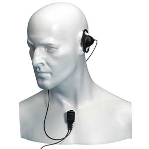 auricular con micrófono y PTT para walkie talkie Entel Series HT ATEX