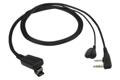KENWOOD EMC-11W - Clip microphone with Earphone and PTT.